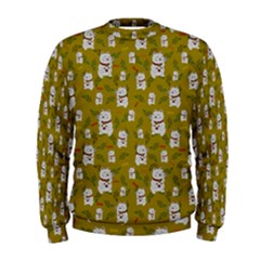 Super Lucky Cat Scaled Men s Sweatshirt