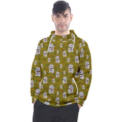 Super Lucky Cat Scaled Men s Pullover Hoodie