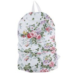 Floral Elements Peony Chinese Rose Foldable Lightweight Backpack