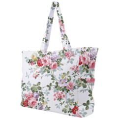 Floral Elements Peony Chinese Rose Simple Shoulder Bag