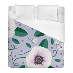 Flowers Petals Blossom Flora Duvet Cover (full/ Double Size) by Apenda