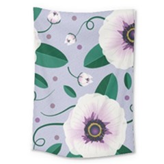 Flowers Petals Blossom Flora Large Tapestry