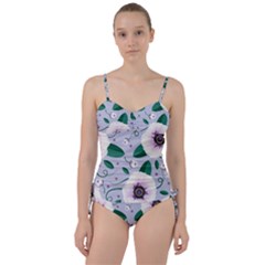 Flowers Petals Blossom Flora Sweetheart Tankini Set by Apenda