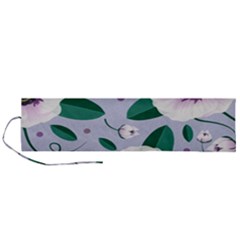 Flowers Petals Blossom Flora Roll Up Canvas Pencil Holder (l) by Apenda