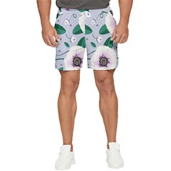 Flowers Petals Blossom Flora Men s Runner Shorts by Apenda