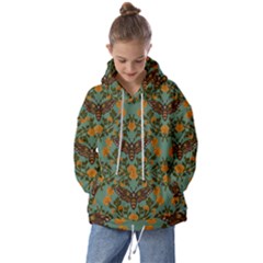 Day Of The Death Moth Kids  Oversized Hoodie