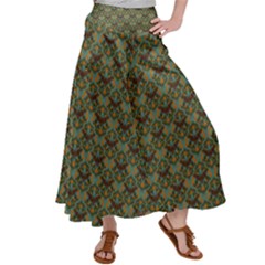 Day Of The Death Moth Scaled Women s Satin Palazzo Pants