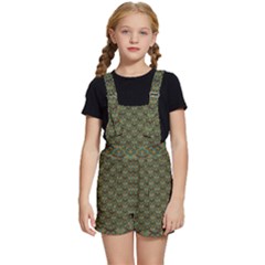 Day Of The Death Moth Scaled Kids  Short Overalls