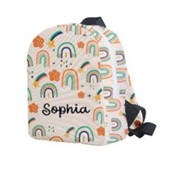 Personalized Rainbow Name Any Text Kids Age Lightweight Preschool Backpack - Kids  Age 2-4 Lightweight Preschool Backpack