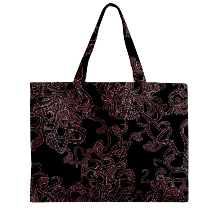 Venomous Elegance  Zipper Mini Tote Bag