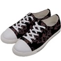 Venomous Elegance  Men s Low Top Canvas Sneakers View2