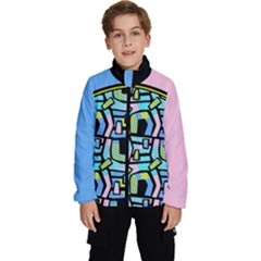 Back Side Kids  High Neck Windbreaker by Givinglala