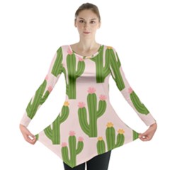 Cuctus  Long Sleeve Tunic 