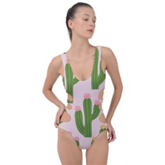 Cuctus  Side Cut Out Swimsuit