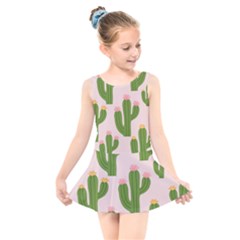 Cuctus  Kids  Skater Dress Swimsuit