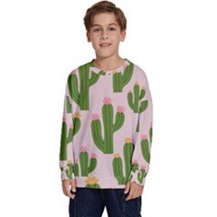 Cuctus  Kids  Crewneck Sweatshirt