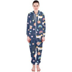 Dogs Hooded Jumpsuit (ladies) by StyleHavenStore