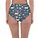 Dogs Reversible High-Waist Bikini Bottoms View2