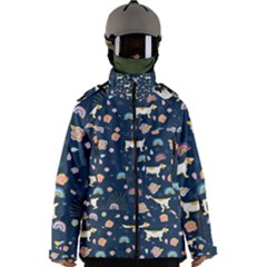 Dogs Men s Zip Ski And Snowboard Waterproof Breathable Jacket by StyleHavenStore