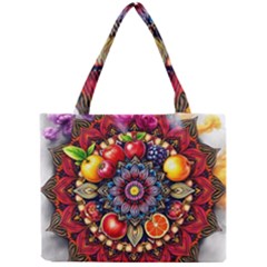 Fruity Mandala Mini Tote Bag