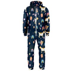 Dogs Hooded Jumpsuit (men) by StyleHavenStore