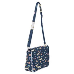 Dogs Shoulder Bag With Back Zipper by StyleHavenStore