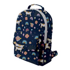 Dogs Flap Pocket Backpack (large) by StyleHavenStore