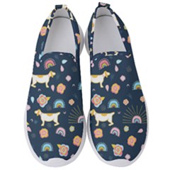 Dogs Men s Slip On Sneakers by StyleHavenStore