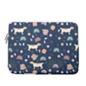 Dogs 13  Vertical Laptop Sleeve Case With Pocket View1