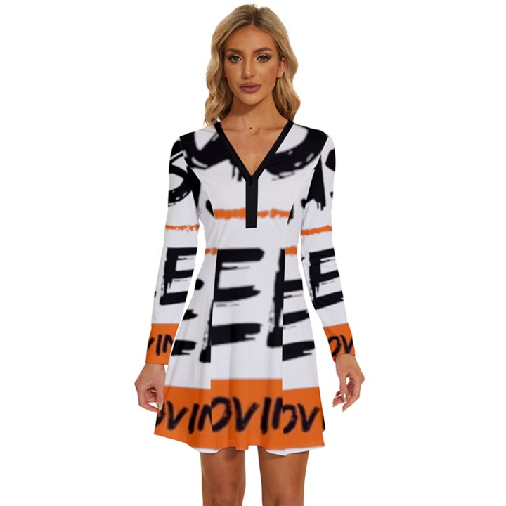 Untitled Design 20241021 190302 0000-removebg-preview Long Sleeve Deep V Mini Dress 