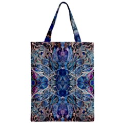 Blue Pour Blend  Zipper Classic Tote Bag