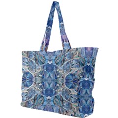 Blue Pour Blend  Simple Shoulder Bag