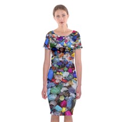 Trash To Treasure (ai) Classic Short Sleeve Midi Dress