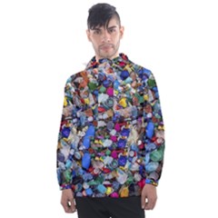 Trash To Treasure (ai) Men s Front Pocket Pullover Windbreaker