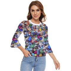 Trash To Treasure (ai) Bell Sleeve Top