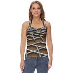 Expression Of Structure Basic Halter Top by geonetique