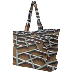 Expression Of Structure Simple Shoulder Bag by geonetique