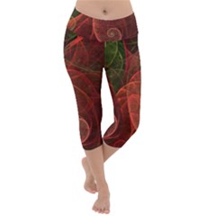  Falupadupe Lightweight Velour Capri Yoga Leggings