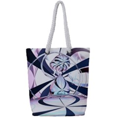 Vanilla Dream Full Print Rope Handle Tote (small) by geonetique