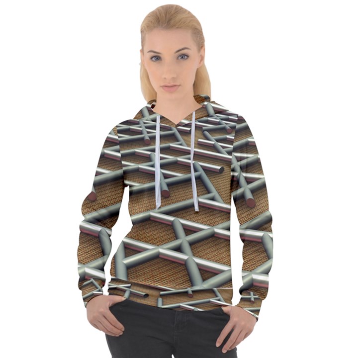 Expression Of Structure Women s Overhead Hoodie