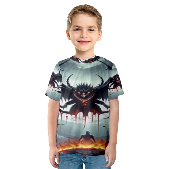 Halloween Goodie Kids  Sport Mesh T-Shirt