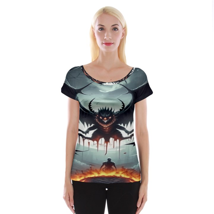 Halloween Goodie Cap Sleeve Top