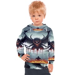 Halloween Goodie Kids  Hooded Pullover by favoritechios