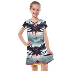 Halloween Goodie Kids  Cross Web Dress by favoritechios