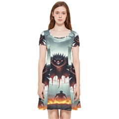 Halloween Goodie Inside Out Cap Sleeve Dress by favoritechios