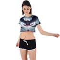 Halloween Goodie Tie Back Short Sleeve Crop T-Shirt View1