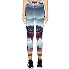 Halloween Goodie Pocket Leggings  by favoritechios