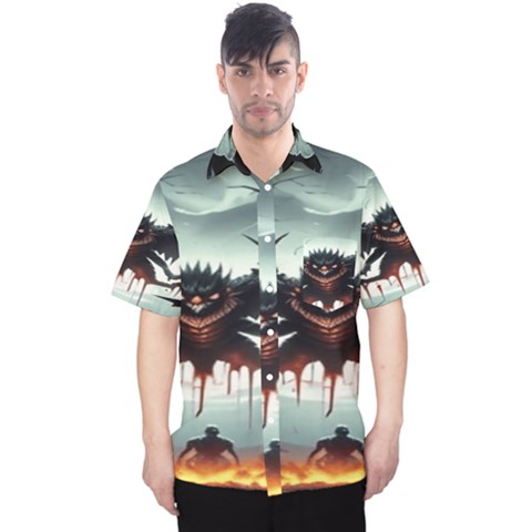 Halloween Goodie Men s Hawaii Shirt by favoritechios