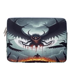 Halloween Goodie 14  Vertical Laptop Sleeve Case With Pocket by favoritechios