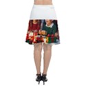 The Christmas Collection Chiffon Wrap Front Skirt View2